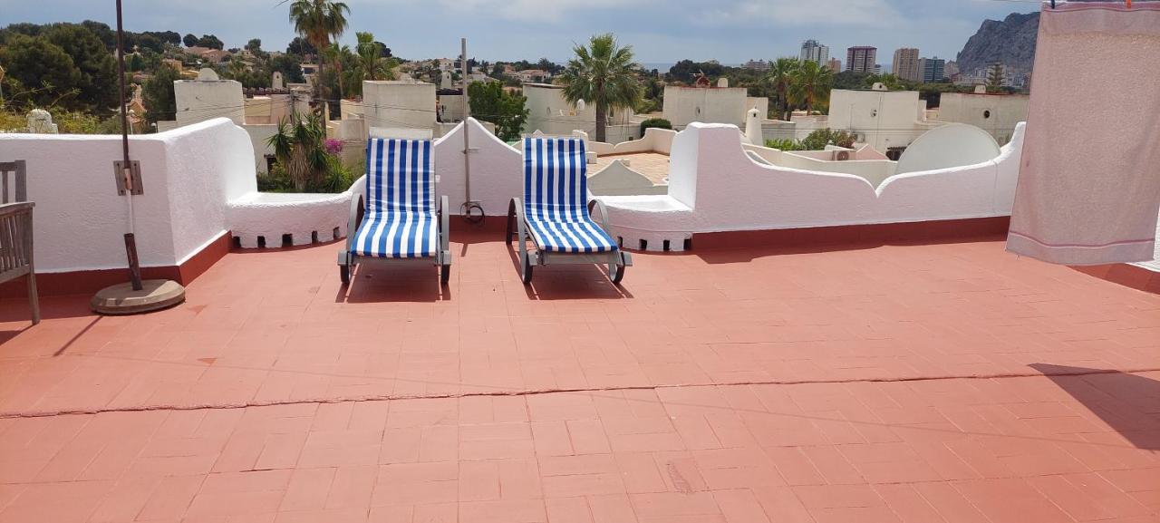 Villa Totalmente Independiente Con Piscina Comunitaria Calpe Exteriör bild