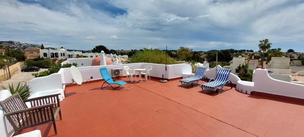 Villa Totalmente Independiente Con Piscina Comunitaria Calpe Exteriör bild